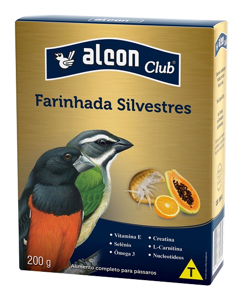 Ração Para Pássaros Alcon Club Trinca-ferro 310g - Solos Agropet